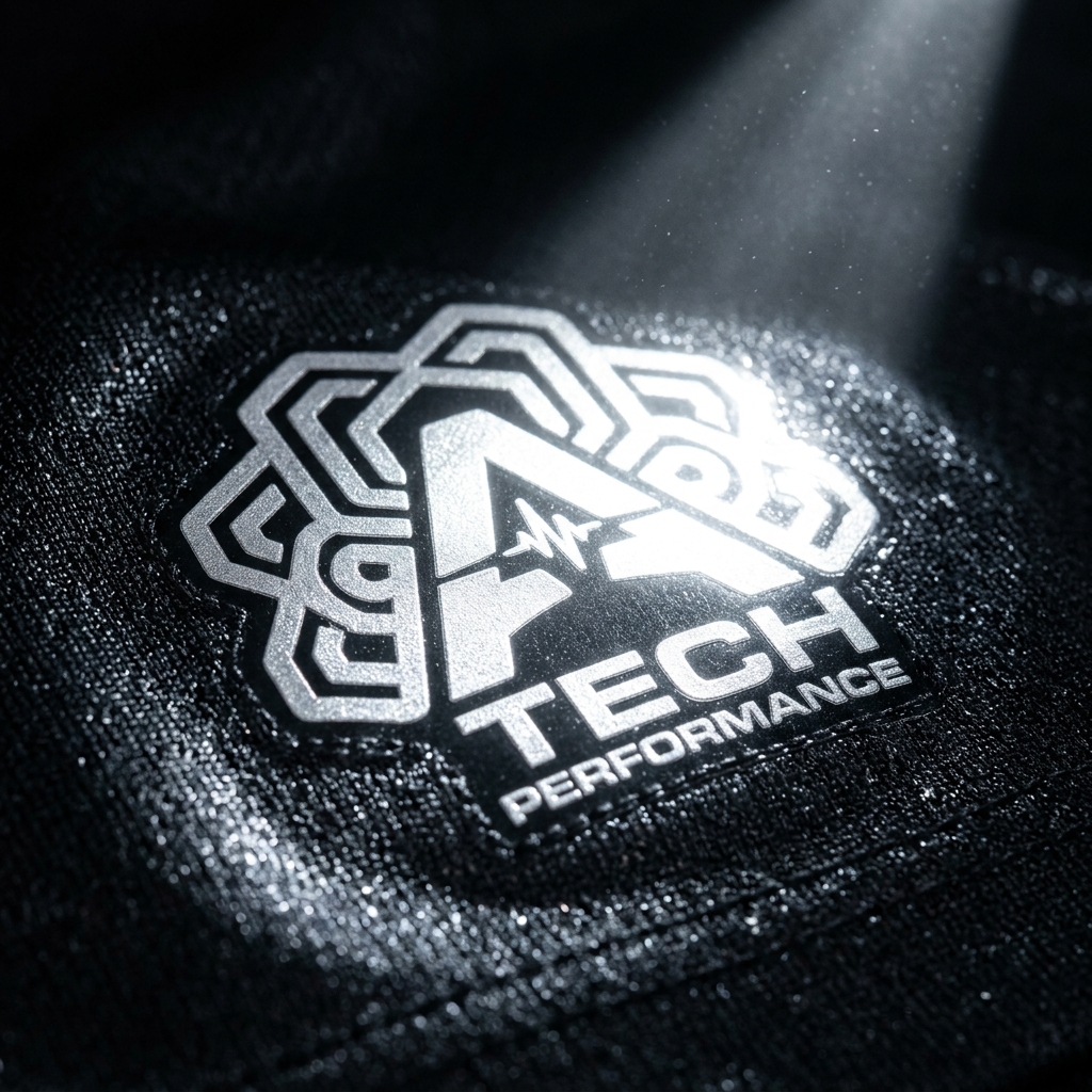 Estampado reflectivo para dotaciones